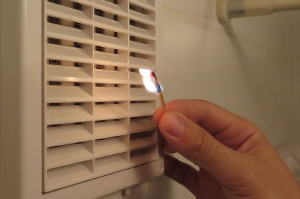 Как проверить работу вентиляции в квартире
